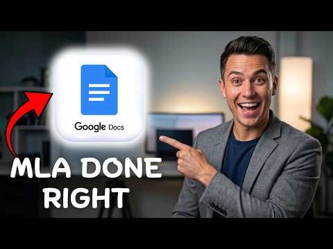 How to Set Up MLA Format in Google Docs (2026)