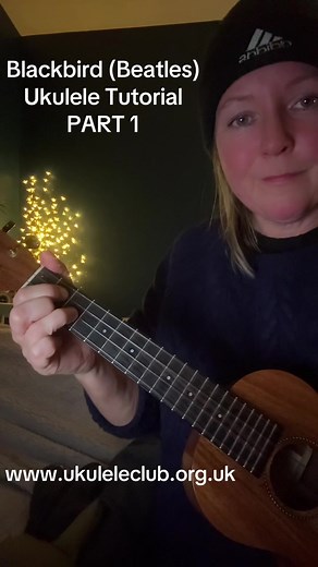 Ukulele Tutorial: Blackbird by The Beatles - Part 1