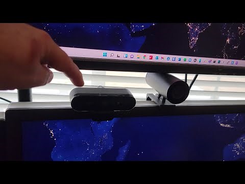 Logitech Brio or Dell Ultrasharp for stacked monitors and Windows Hello login