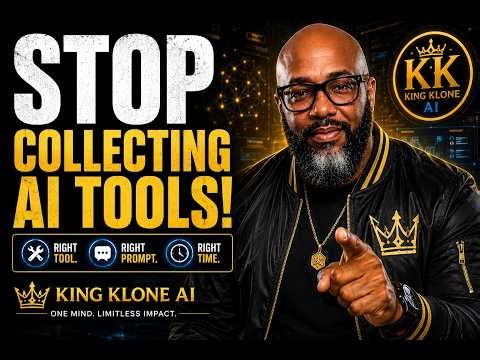 Stop Collecting AI Tools! Master the Right Tool, Right Prompt, Right Time