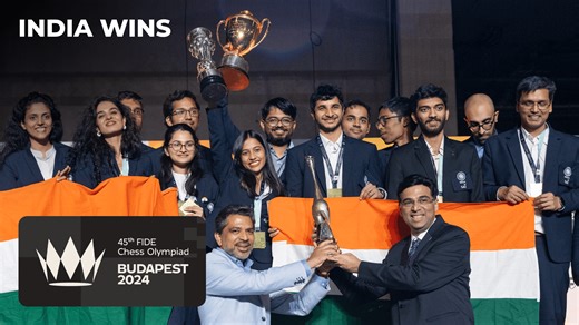 FIDE Chess Olympiad Round 11: India Clinches Historic Double Gold