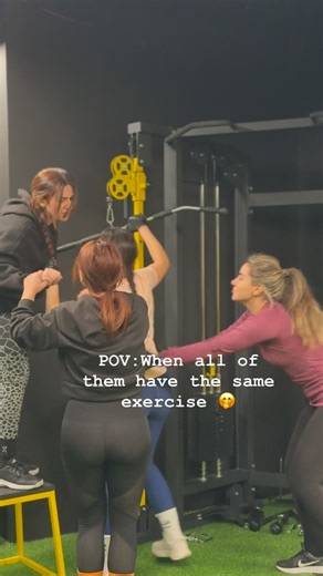 POV: When all of them have the same exercise 🤭 @haifawehbe @o2fit.lb #fitwithm #fitwithmanuella #fitnessjourney #fitnesslife womenwholift | Fit with M