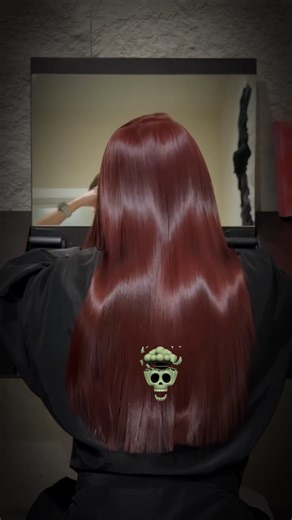 #shorts power of hair colour 💀🔥🔥#hair colour#tik