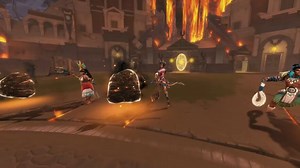 Something SPICY is coming to Arena 🔥🔥🔥 Tune in to the 10.8 Update Show tomorrow at 3pm ET for the FIRE reveal! twitch.tv/smitegame | Smite