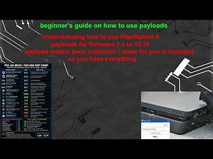 PS5 jailbreak 3.x to 12.70 beginner's guide to using payloads with netcat GUI