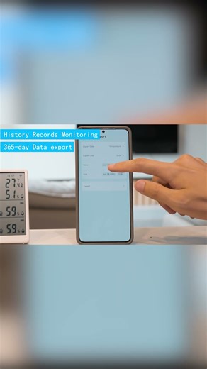 Smart Temperature & Humidity Monitor with Sub-Sensor | Real-Time Whole-Home Tracking