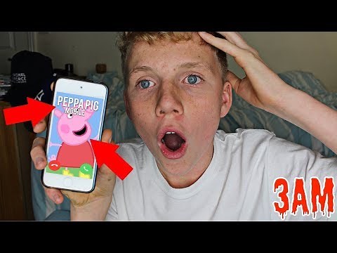 DO NOT CALL PEPPA PIG AT 3AM!! *SHE CAME TO MY HOUSE*