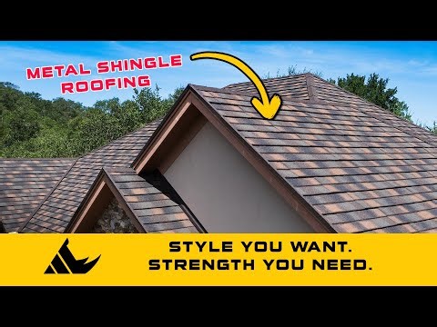 Metal Shingle Roofing in New Braunfels | Rhino Roofers Installs DECRA Shingle XD