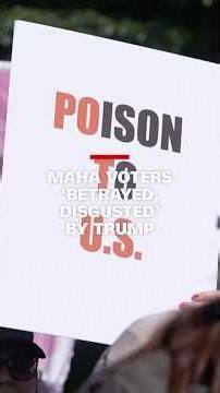 MAHA voters 'betrayed, disgusted' by Trump administration