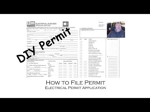 How to Apply and File an Electrical Permit for Do It Yourself DIY Home Improvements