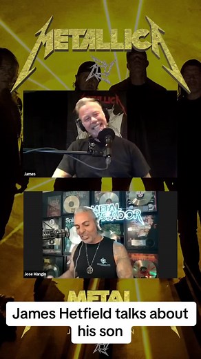 James Hetfield Celebrates Son Caster's Musical Journey