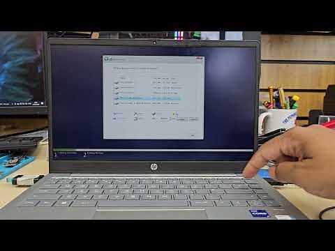 How to Get Into BIOS To Enable UEFI USB Boot On HP Laptop 14-ep0