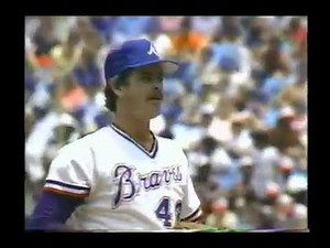 MLB 1985 06-09-85 LA Dodgers at Atlanta Braves