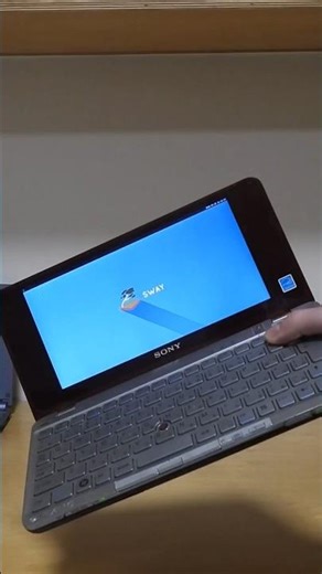 Tiny Sony VAIO Running Alpine Linux
