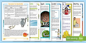 Reading Comprehension Resource Pack Years 3-6