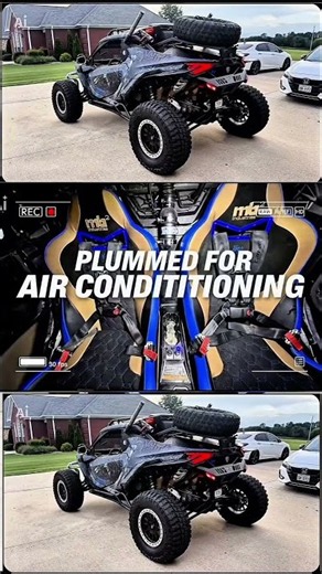 Real Air Conditioned Seats in a Can Am Maverick R?! (not just ventilated)❄️ #shorts #maverickr