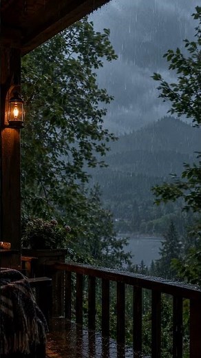 Rain & Wind Ambience 🌧️🍃 Soft Nature Sounds for Peaceful Moments | BERDILAS Rain ASMR