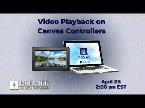 Video Playback on Canvas Controllers