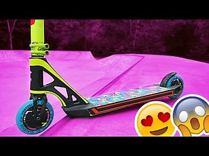 RIDING MY NEW CUSTOM PRO SCOOTER!