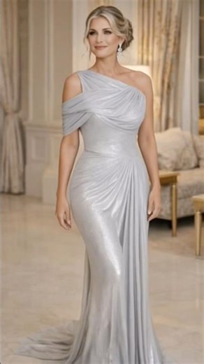 Gold & Silver Mother of the Bride Dresses — Elegant Wedding Style for Every Season ✨#over60style