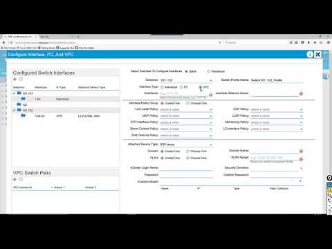 Cisco ACI : Tutorial 02-Switch profile and Interfaces policies