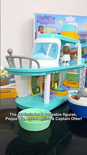 Bring Peppa and Friends on a Holiday on the new Peppa's Cruise Ship!