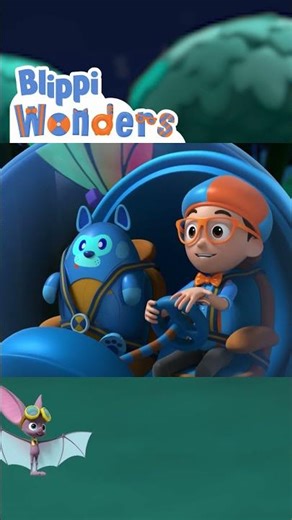 Learning About BATS!! 🦇 #learnanimals #blippi #blippiwonders