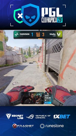 1v4 NINJA — Jame SNEAKS IN AND DEFUSES #pgl #clujnapoca #cs #cs2 #clutch