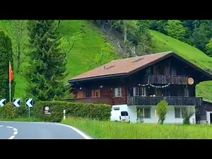 INTERLAKEN TO BEATENBERG DRIVING IN SWITZERLAND