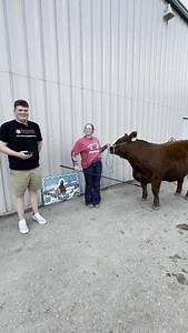 ✨ Fundraising Feature: Ella Rae Malinowski ✨ Ella Rae is one of our long-term fundraisers, showing her continued support year after year. Along with many other fundraising initiatives Ella Rae auctioned off her steer, RePete the Meat, which sold for $6.10/lb on July 7 at the Junior Ag Showcase. 25% of the proceeds were donated to TeleMiracle. Ella Rae’s initiative with her 4-H Steer, RePete the Meat, demonstrates there are many ways one can fundraise for TeleMiracle. | TeleMiracle