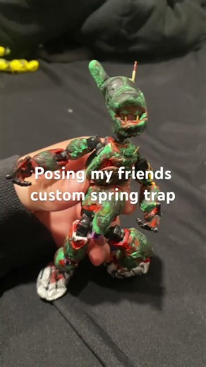 Friends custom spring trap