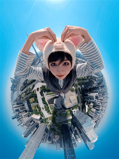 大头钉突破天际 创意无限