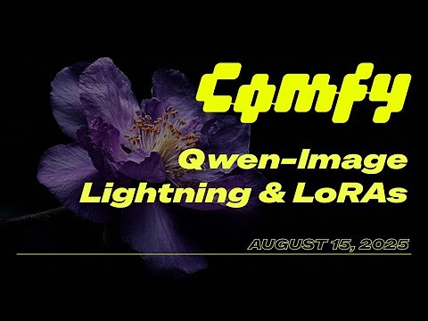 Qwen-Image in ComfyUI - Lightning & LoRAs