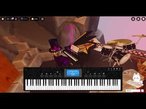 Hatsune Miku - Ievan Polkka | Roblox Visual Pianos [Piano Cover]