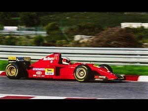 1995 November 20 @ 25 - M. Schumacher (Ferrari), J. Alesi (Benetton) & J. Villeneuve test @ Estoril