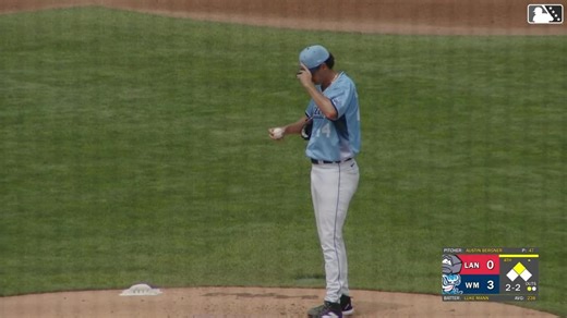 Austin Bergner's seventh strikeout