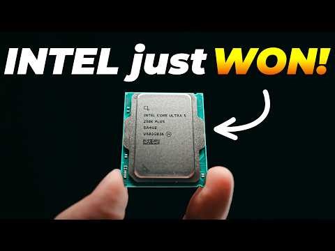 DOUBLE K.O. to AMD - Intel's BUDGET beats AMD's TOP [Core Ultra 250k review]