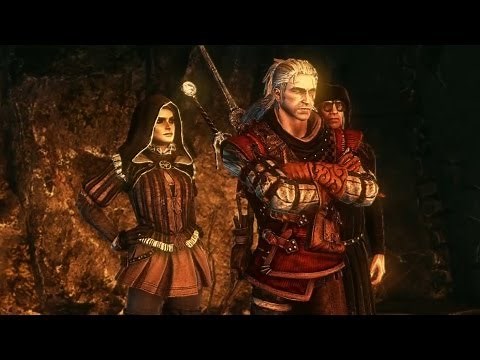 Geralt and Cynthia Solve Secrets of Loc Muinne (Witcher 2 | Riddle Puzzle Walkthrough)