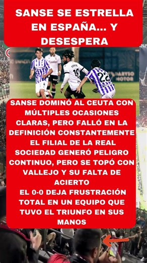 Sanse se estrella en España… y desespera