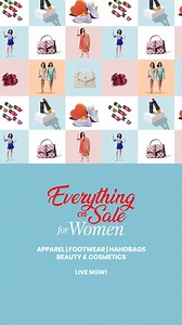 💃🌟 EVERYTHING ON SALE FOR WOMEN is NOW LIVE! 🌟💃 Grab your purses because it's time for the ultimate retail rampage! With NEW STYLES and BIGGER DISCOUNTS, this sale is your ticket to fashion paradise. Don't hold back! EVERYTHING is up for grabs and up to 50% off. Visit your nearest Lifestyle store or shop online at lifestylestores.com Enjoy a fantastic 10% Instant Discount on SBI credit cards. Shop for ₹2,999 and above to unlock up to ₹750 cashback, with a guaranteed minimum cashback of ₹150 