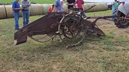 65K views · 662 reactions | Rae Valley's State Antique Tractor/Horse Plowing Bee at Charlie's Park, Petersburg. Wish we had a potato digger like this growing up instead of a potato fork and orders not to cut into the potatoes. | The Elgin Review | Facebook