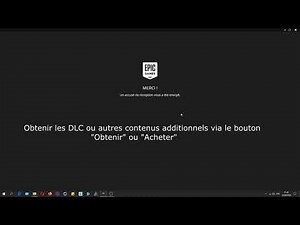 {FR} Tuto: Récupérer et obtenir DLC sur Epic Game et les activés !