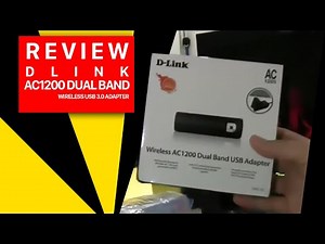 Quick Unboxing D-Link Wireless AC1200 Dual Band Adapter - DWA-182
