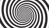 This stock motion graphics video shows a hypnotic spiral background...