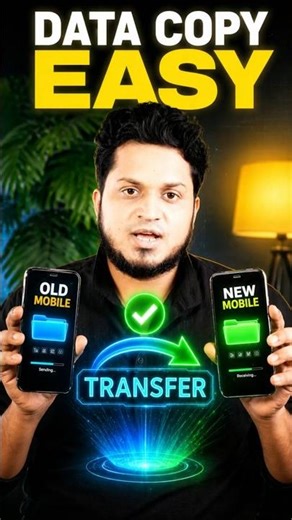 OLD phone to New phone data transfer android #tricks #data #andriod