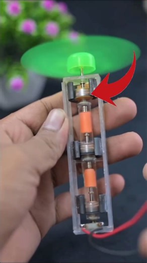 World’s Strongest DC Motor DIY 🔥 | #viral #sorts #trending #dcmotor