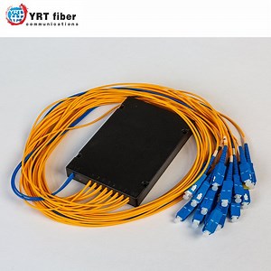[Hot Item] Pigtailed ABS Module Singlemode PLC Fiber Splitter Connector Sc/APC