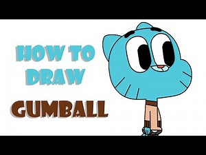 How to Draw Gumball | Amazing world of Gumball