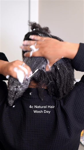 4c Natural Hair Wash Day: How to Wash 4c Hair After Braids