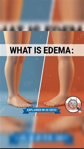 "Swelling? Here's the Shocking Cause!!" #physiology #education #biochemistry #edema